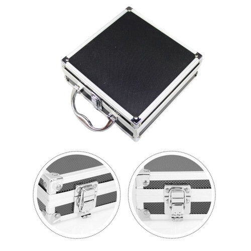 Aluminum Alloy Toolbox Accessories Storage Box Practical Aluminum Suitcase Small Toolbox Storage Box 2