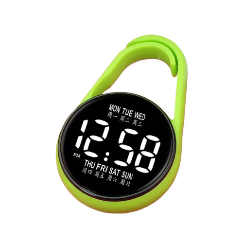 Study Aid Mini Watch Touch screens Waterproof-Fluorescent green