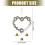 Practical Heart Wind Chimes Valentine's Gift For Event Or Yard 3