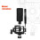 Microphone Professional Shock Mount Holder with Filter Screen Universal Mic Bracket for Condenser Mic 3