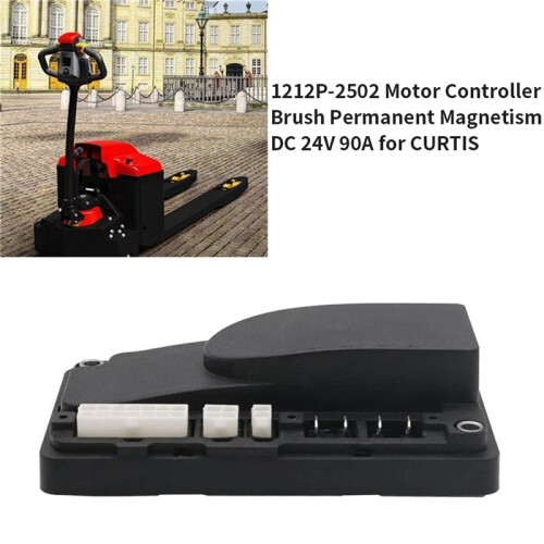 2X 1212P-2502 Motor Controller Borstel Permanent Magnetisme  24V 90A voor CURTIS A 2