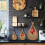 Hanging Fruit Basket for Kitchen, Boho Hanging Baskets for Organizing, Hanging Wall Fruit Vegetable Baskets, Handwoven 2