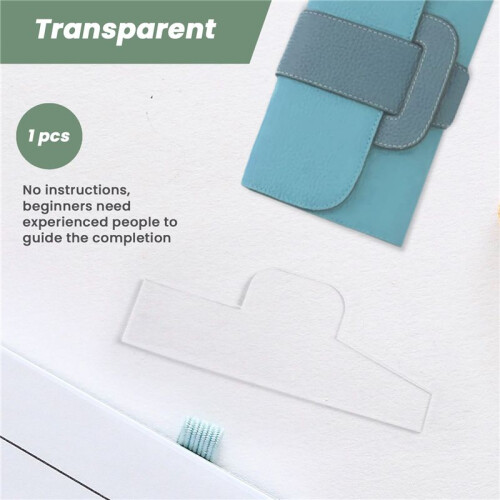 Wallet Acrylic Template Wallet Leather Pattern Acrylic Leather Pattern Leather Templates for Bags 5inch 2