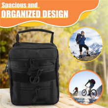 Outdoor Chest Bag Backpack Camping Travel Outdoor Handbag Hiking Shoulder Bags Messenger Fishing Pouch Black