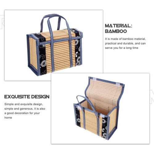 Presentkorg Presentkorg Bambu Picknickkorg HandväVd Picknickkorg FöRvaringskorg Organisation Utomhus 1