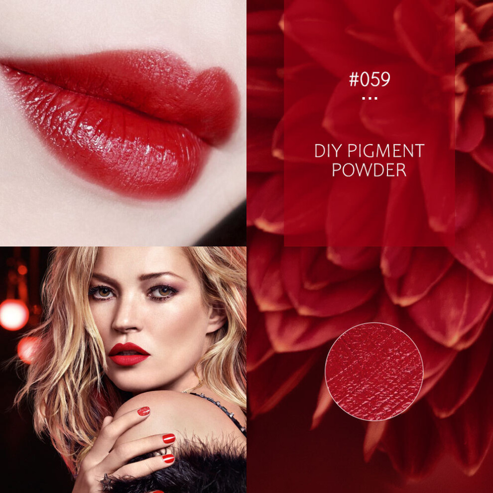 (å£çº¢è²ç² 59#å¤§çº¢è², 1g) DIYåç ç£¨ åå½©å£çº¢è²ç² å½©å¦è²ç²å¤è²å¯é