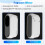 Aromaterapi Air Diffuser 200m³ USB Silent Essential Oil Diffuser Bärbar för Hotell och Spa Vit 6