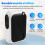 Aromatherapy Air Diffuser 200m³ USB Silent Essential Oil Diffuser Portable for Hotels and Spas Black 5