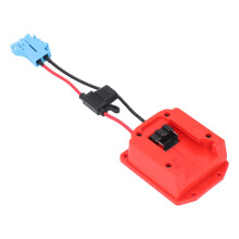 Adaptateur pour voiture électrique pour enfants 18V pour batteries lithium-ion, bleu