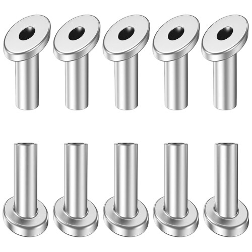 40 Pack Angle Beveled Protector Sleeves, Wood Post Protector Stair Cable Railing 3/16, 45 Degree 2