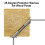40 Pack Angle Beveled Protector Sleeves, Wood Post Protector Stair Cable Railing 3/16, 45 Degree 4