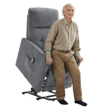 Electric Riser Lift Recliner Chair for Elderly Armchair w/ Adjustable Positions