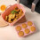 Silicone Baking Tray Set Baking Tool Rectangular Multi-Purpose Cake Jelly Pudding Silicone Tray Mold B 5