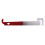 4 Pack Stainless Steel Beekeeping Hive Tool J Hook Bee Frame Lifter and Scraper Equipment for Beekeepers 2