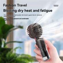 Ventilateur Portable avec Humidificateur Rechargeable USB, Vaporisateur de Brume Rafraîchissante, Idéal pour la Maison, le Bureau, le Dortoir,