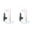 2 Wire Universal Car Electric Remote Central Door Lock Actuator Auto Heavy-Duty 12V Power Locking System Single Type Kit 1