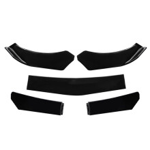 5 Stück Auto Universal Frontlippe Kinn Stoßstange Splitter Spoiler Stufendesign Auto Modifizierte Spoilerteile