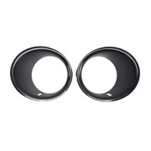 Car Front Fog Lamp Side Ring Cover Fog Lamp Bezel Car for Cooper R56 R57 R58 CLUBMAN R55 2007-2010