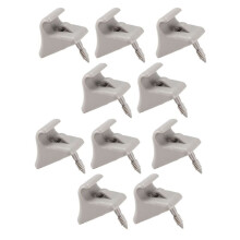 10PCS Car Interior Sun Visor Clip Hook Bracket for Getz I20 2002-2012 85235-1C300QS Grey Retainer Sunvisor Clip