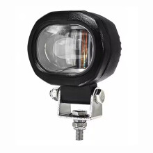 10W Work Light LED Forklift Warning Light 12V-80V Aluminum Work Light Safe Light Waterproof Red Color One Light