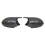 Capa de Espelho Retrovisor Lateral para  E87 E81 E82 E90 E92 2004-2009 Capa de Espelho Lateral de Fibra de Carbono 1