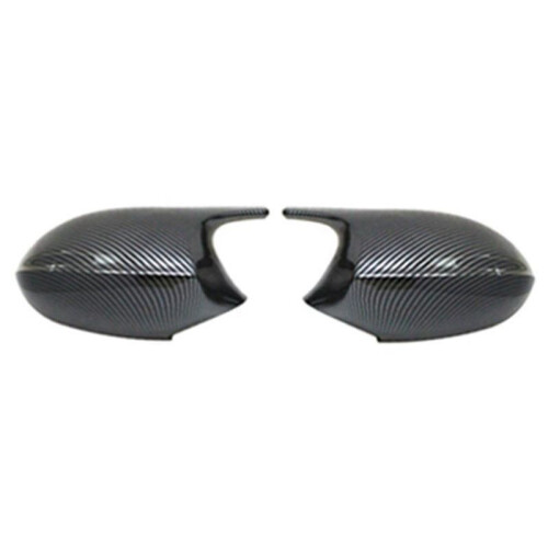 Capa de Espelho Retrovisor Lateral para  E87 E81 E82 E90 E92 2004-2009 Capa de Espelho Lateral de Fibra de Carbono