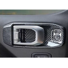 Car Tailgate Front Rear Interior Door Bowl Decoration Cover Trim for JL JT Gladiator 2018 2019 2020-2023