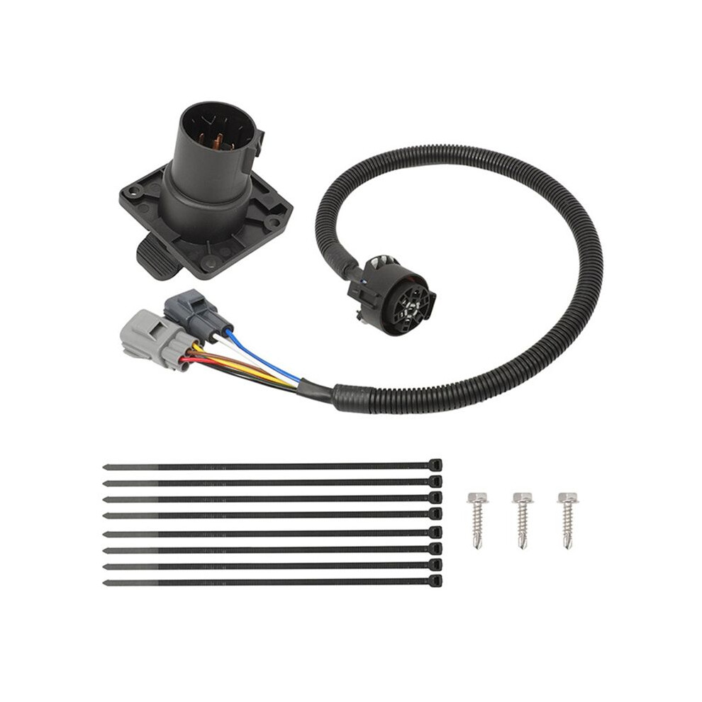 7 Way Rv Blade Trailer Wiring Trailer Wiring Harness 56443 For F-250 F-350 F-450 F-550 F-650 2020-2024 4714016874697