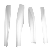 4 Fundas para Portaequipajes de Techo de Coche para  RX350, RX330, RX300 (2009-2015). Tapa de Extremo para Rieles de Techo.