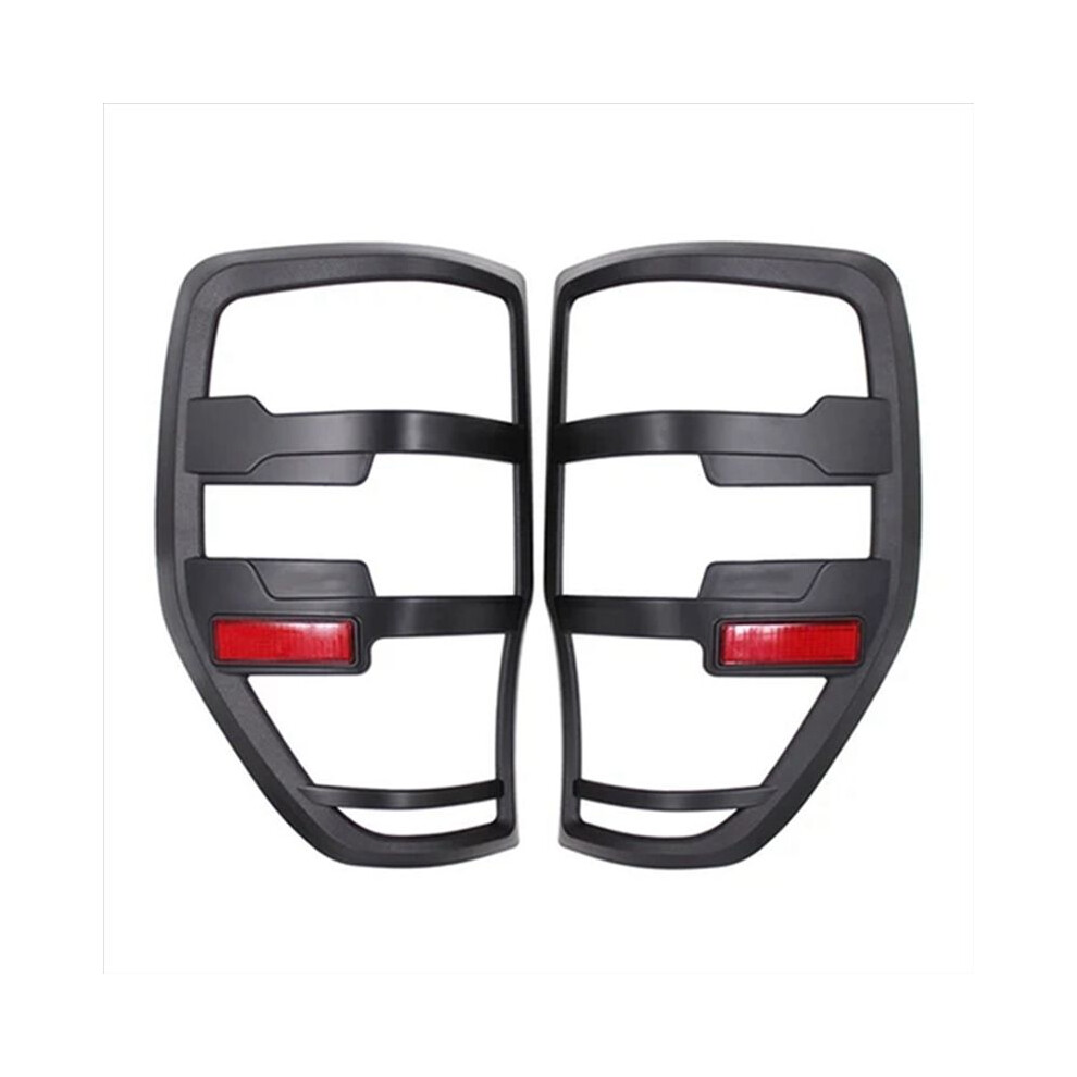 Car Tail Cover Rear Lamp Hoods Tail Trim For Ranger T6 T7 T8 Xlt Xs Xl Wildtrak Px Px2 Px3 2012-2021 Light 4762775730822