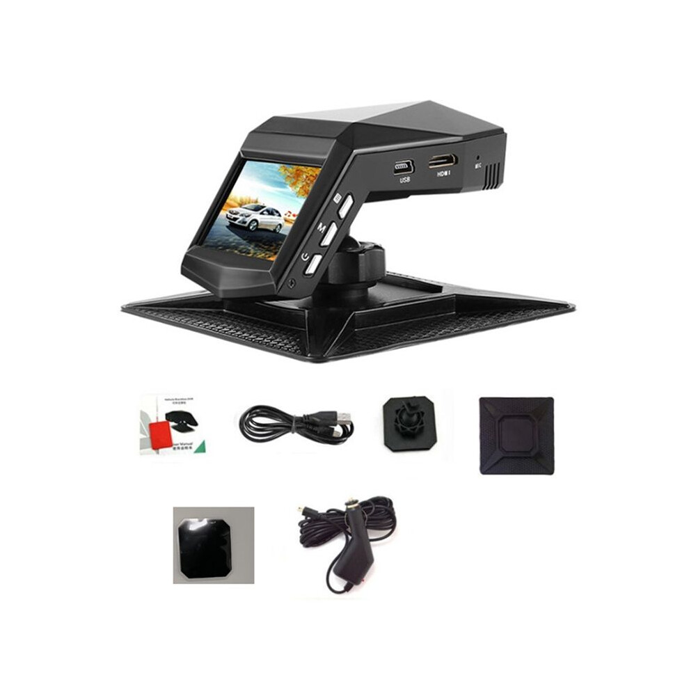 1080P Full Hd Dash Cam Car Video Driving Recorder With Center Console Lcd Car Dvr Video Recorder Parking Monitor 4712708510366