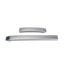 2 Peças de Capa de Rack de Teto de Carro com Faixa Decorativa Cromada para 2008 2014-2018 Dianteiro Direito 96783577VV Traseiro Direito