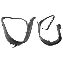 1 Pair Headlight Seal Cover Decorative Ring Gasket Headlight Strips 4B0941191A 4B0941192A for A6 C5 2002-2005