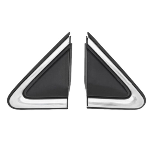 Car Side Mirror Corner Triangle Garnish Panel Window Triangle Plate 96318-3RA0A 96319-3RA0A for  Sylphy 2012-2018