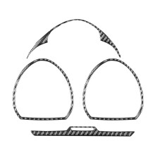 Speedometer Frame Cover Sticker Trim Kit for Z4 E85 E86 2002-2008 Carbon Fiber Interior Accessories