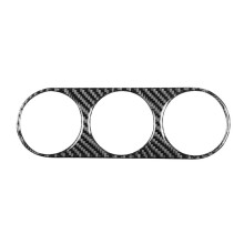 For Challenger 2008 2009 2010 2011 2012 2013 2014 Accessories Carbon Fiber Car Air Conditioning Button Sticker