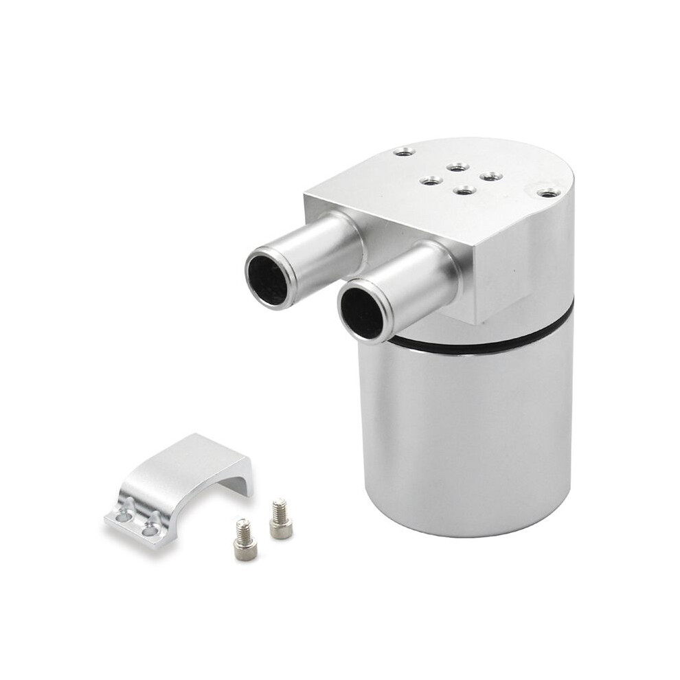 Car Oil Tank Oil Pot Breathable Pot For N54 335I E90 E91 E92 2006-2012 Car Modified Parts Silver 4712272229831