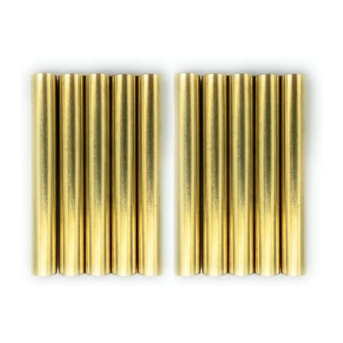 7mm Brass Tube Replacement 2-1/32inch Long 10 Pack
