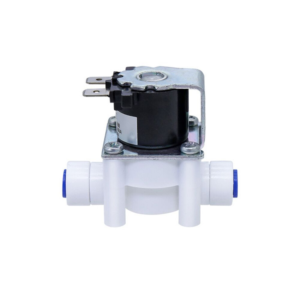 24V Inlet Solenoid Valve For Pure Water Machines, Water Purifiers, Reverse Osmosis Systems With 2-Point Quick Connect 6031192251028