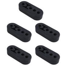 5X Universal Black Rubber Car Exhaust Hanger Bushing
