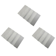 3X Embossed Aluminum Heat Shield, Exhaust Pipe Heat Shield and Automobile General Heat Insulation Aluminum Plate