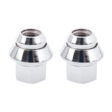 2pcs M12 X 1.5 19mm Hex For Wheel Open Nut Fiesta Focus Ka Mondeo