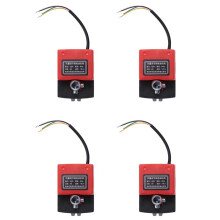 4X Actionneur électrique D'Amortisseur de Conduit électrique de Conduit électrique Ac220V pour les Vannes de Ventilation avec Retour de Signal