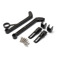 Motorcycle Footpegs Rear Passenger Foot Pegs Foot Rests Pedal Bracket for  RnineT RNINET R NineT R9T 2014- A