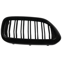 Front SchüRze Nieren Grill für G30 G31 G38 5Er 525I 530I 540I 550I mit M-Performance Schwarze Doppel Linie Nieren Grill (Schwarz GläNzend)
