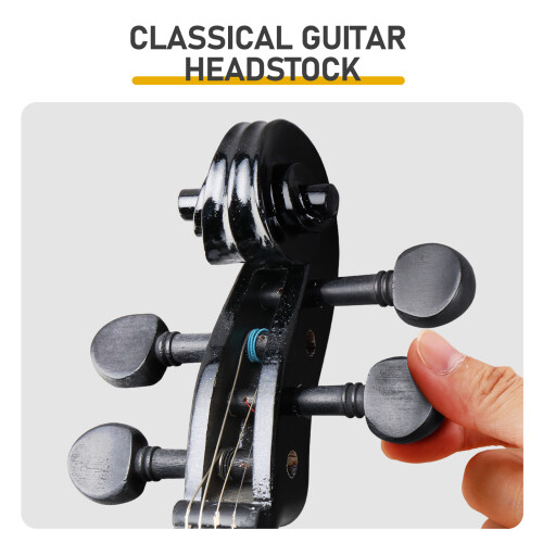 4/4 Acoustic Violin Set with Case + Bow + Rosin For Students 1