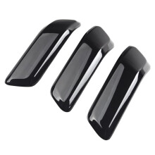 For 110 2020-2023 LHD Car Inner Door Handle Cover Decorative Sticker Accessories Glossy Black