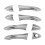 Auto Triple Chrome TüR Griff Abdeckung Trimm Fit für  X5 E53 2000-2006 1