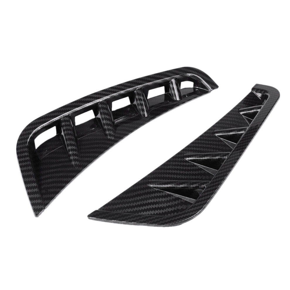 Front Bumper Side Air Vent Spoiler Splitter Canard For C Class W205 C63 C180 C200 C260 C300 C180l C200l 2019+ 4712283592221