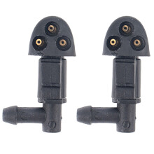2PZ Parabrezza Cofano Ugello 3 Fori Auto Parabrezza Tergicristallo Tergicristallo Ugello Spruzzo D'Acqua per Cruze 2009-2014 94556605
